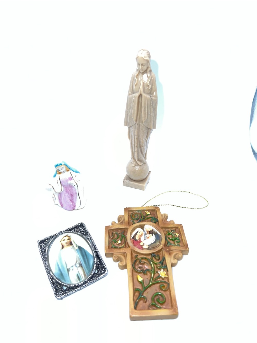Collection of small religious items